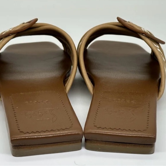 Christian Louboutin Brown Slide Sandals - Picture 5 of 9